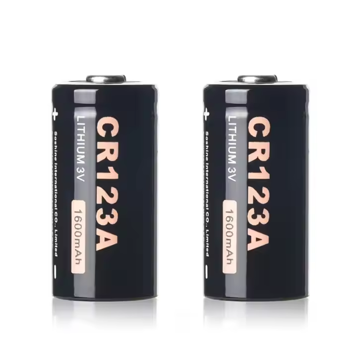 Lightjoy CR123A 3V Primary Lithium Battery 1600mAh 3.0V non-rechargeable CR123 CR17345 K123A VL123A battery