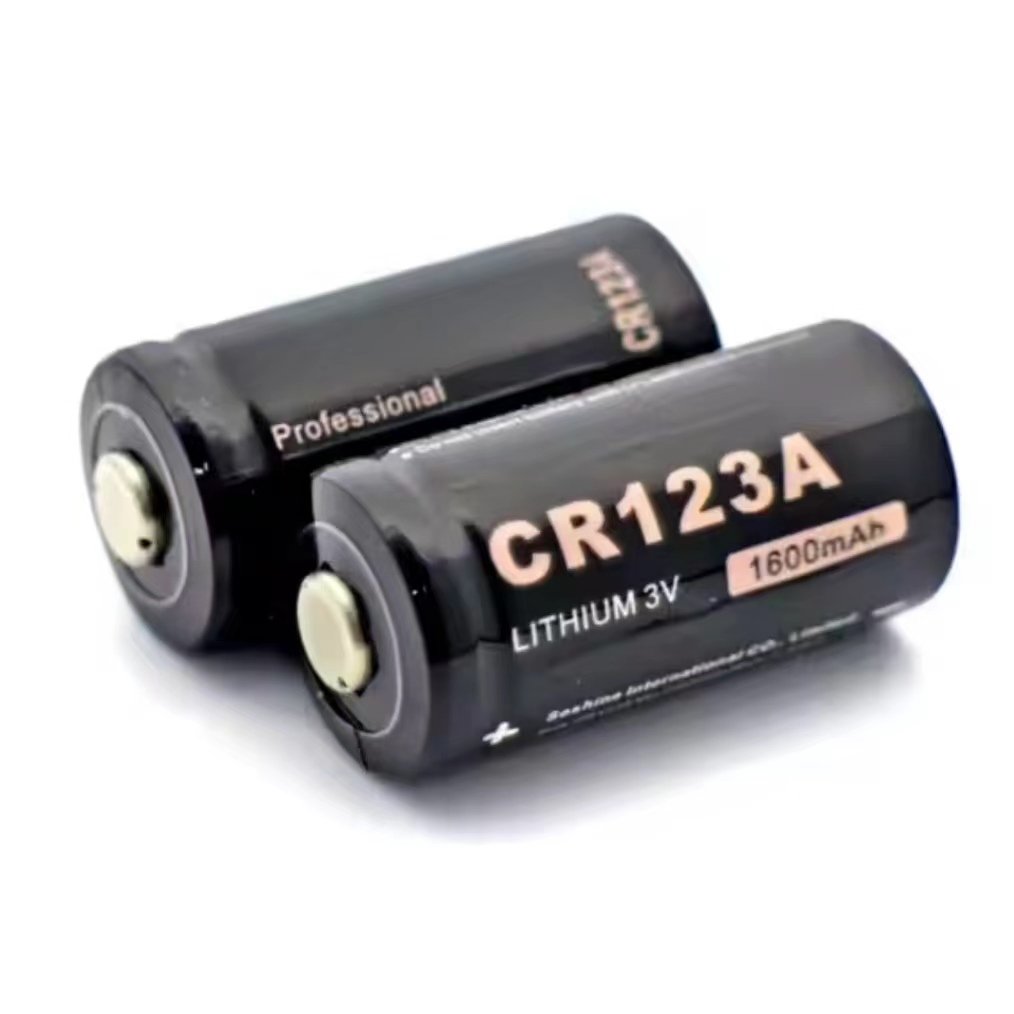 Lightjoy CR123A 3V Primary Lithium Battery 1600mAh 3.0V non-rechargeable CR123 CR17345 K123A VL123A battery