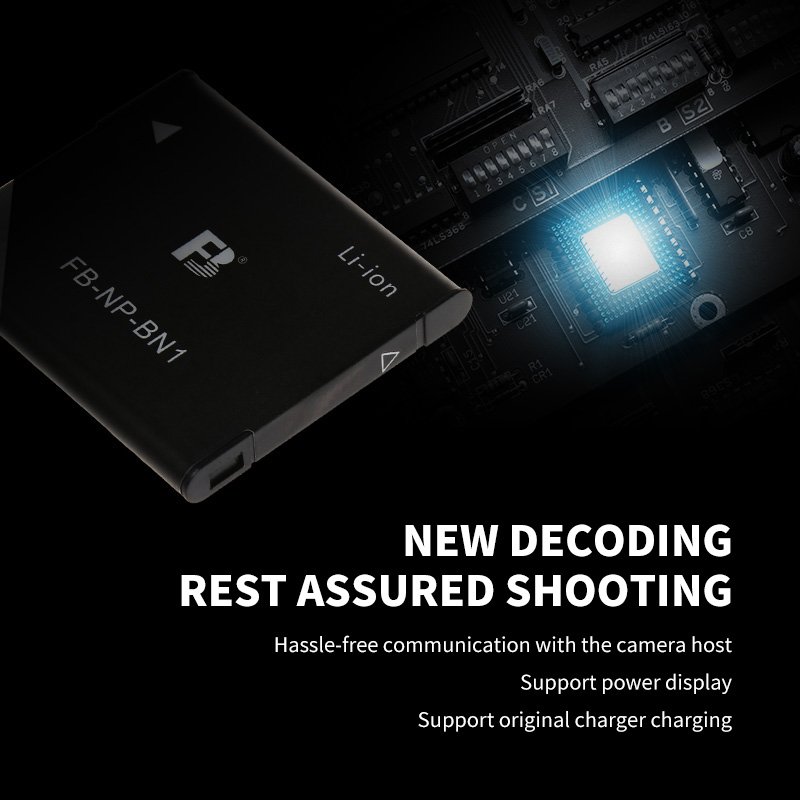 FB NP BN1 4.2V 630mAh camera battery for sony W320 W570 TX55 TX66 TX100 TX10 Digital camera