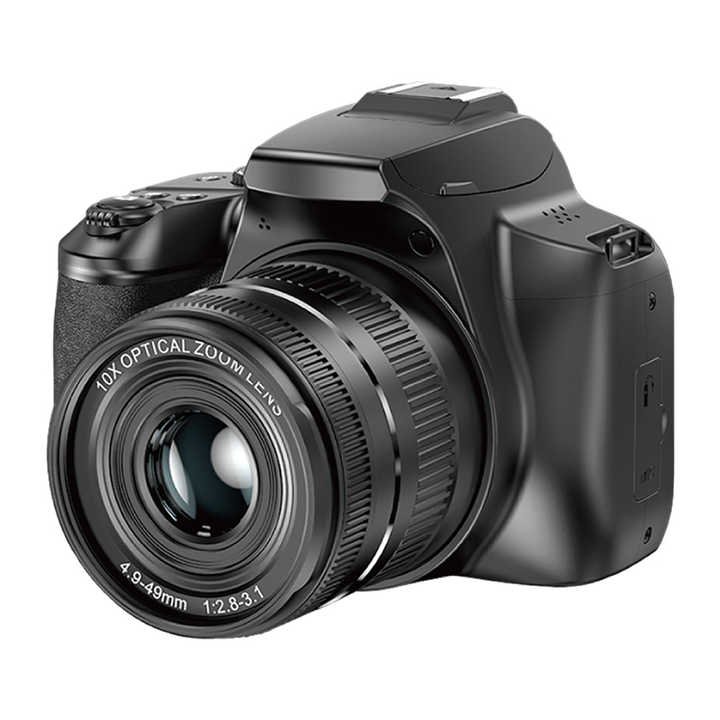 Super Quality Flash Light Detachable Battery Digital Camera WiFi Function Video Camera 4K dslr Camera With 10X Optical Zoom