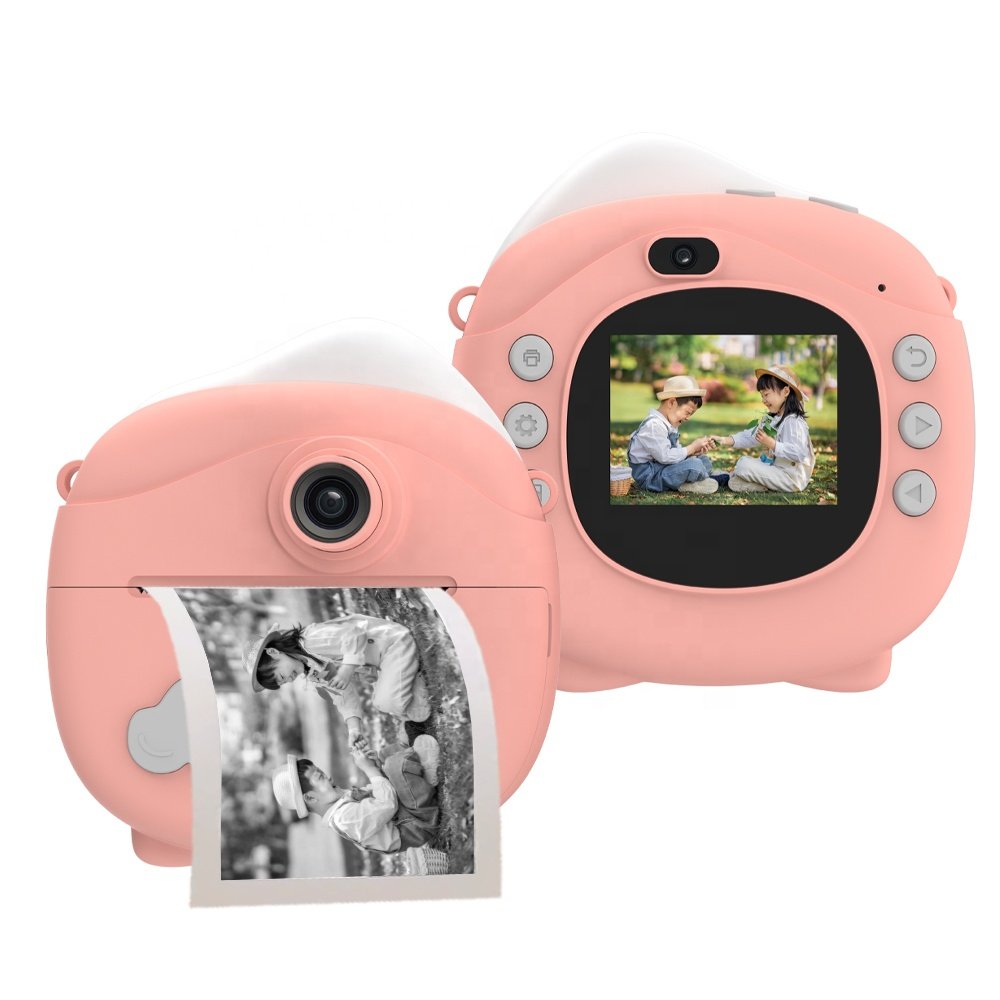 Christmas Selfie Gift Kid Selfie Camera Instant Print Camera Portable Camera Game Music