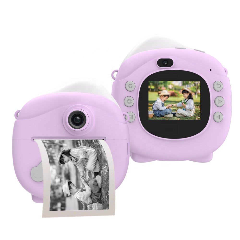 Christmas Selfie Gift Kid Selfie Camera Instant Print Camera Portable Camera Game Music