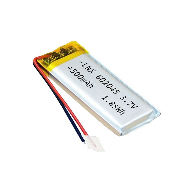 2024 Top Selling 602045 lion Lithium polymer 3.7v Rechargeable Battery 500mAh lipo battery for Digital products