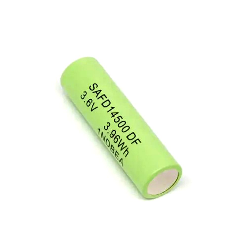 Rechargeable lithium battery 14500 1200mah 3.6v, customizable processing
