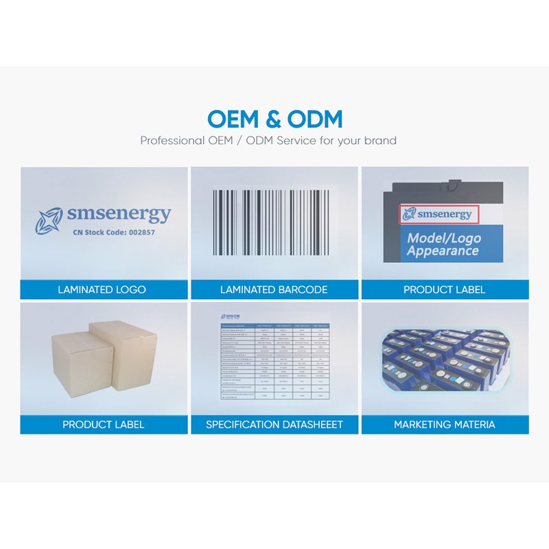 SMS Energy stacked 100ah 200ah 300ah 400ah 500ah 48V Lifepo4 Battery for Solar Energy Storage