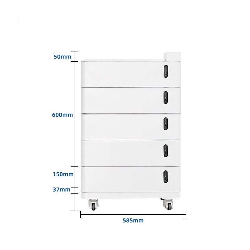 SMS Energy stacked 100ah 200ah 300ah 400ah 500ah 48V Lifepo4 Battery for Solar Energy Storage