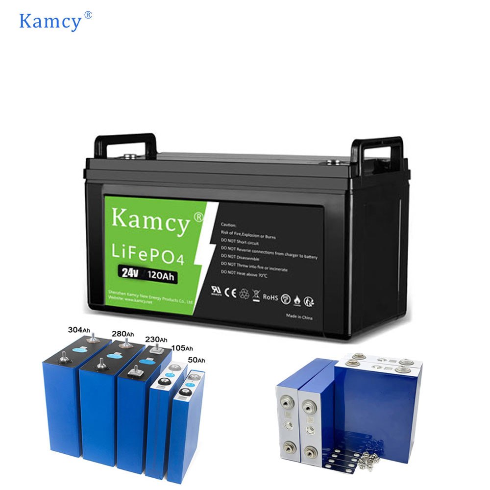 manufacturer Bms ev lifepo4 battery pack 24v 100ah lifepo4 lithium battery Akku lithium iron rechargeable prismatic cell