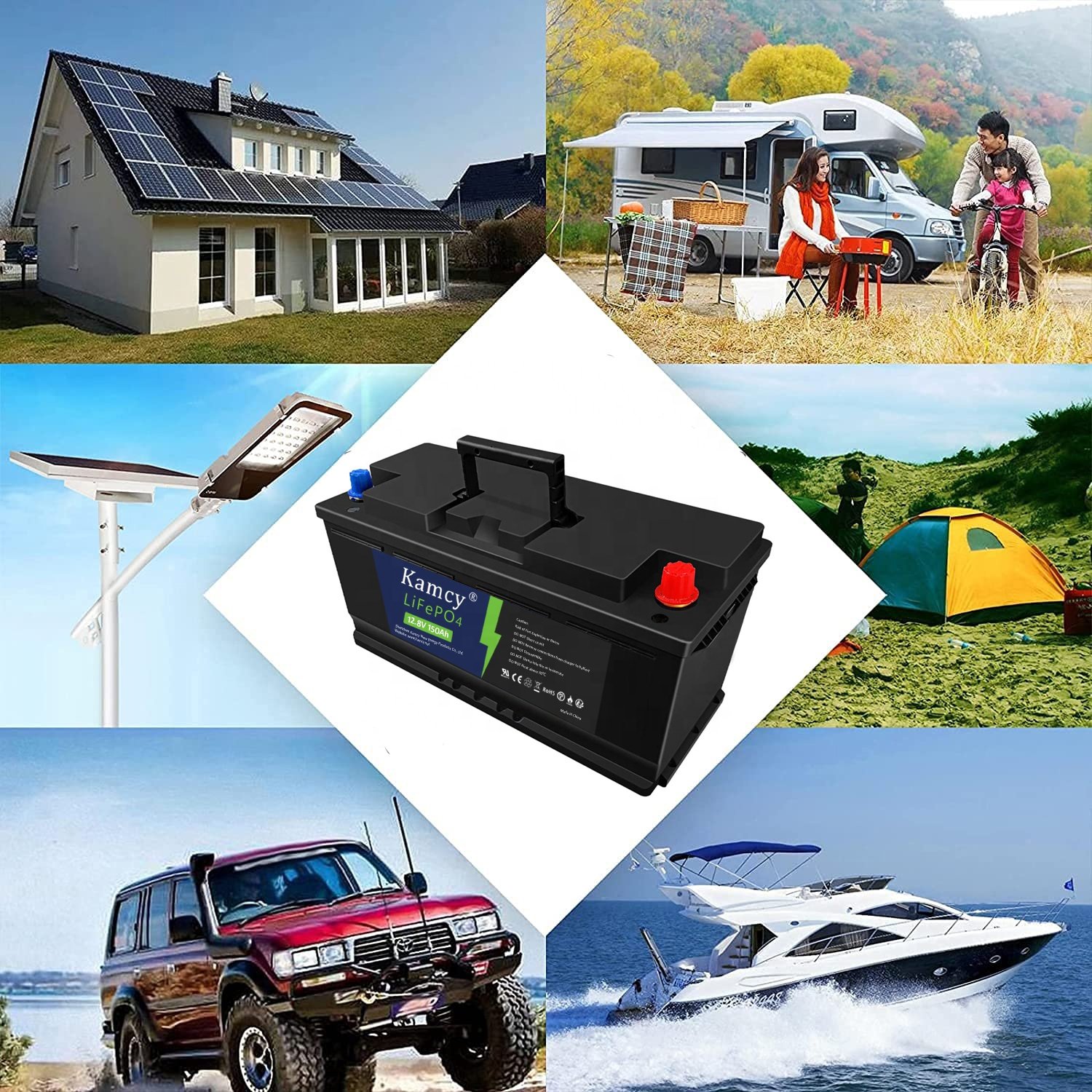 manufacturer Bms ev lifepo4 battery pack 24v 100ah lifepo4 lithium battery Akku lithium iron rechargeable prismatic cell