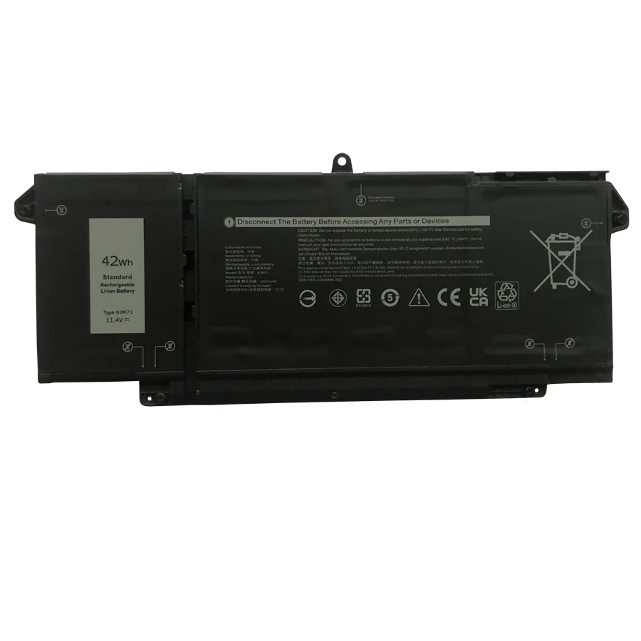 New 9JM71 42Wh Digital Laptop Batteries for Dell Latitude 13 5320 7320 14 7420 7520 Latitude 5320 2-in-1/7320 2-in-1/7420 2-in-1