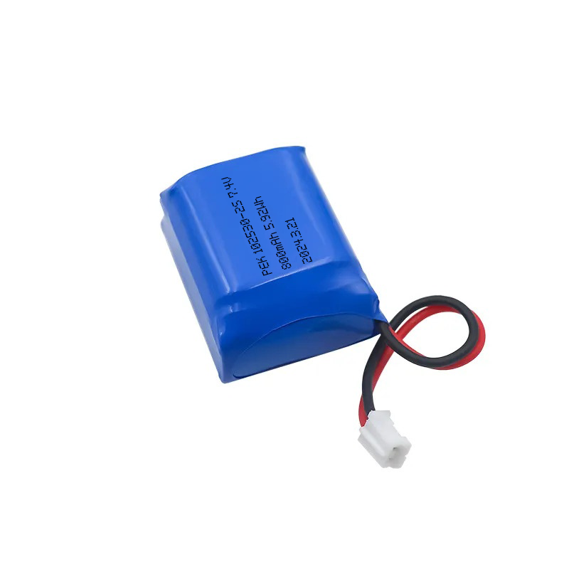 102530-2S 2S1P 800mAh7.4V PEEIK Electric Torpedo Boats Digital Scale Wireless Mouse Smart Flashlight Smart Iron No Memory Effect