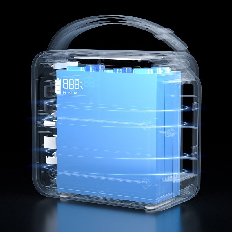 Newsmy fast charging pd 100w power banks Travel partner power supply portable small size DC output digital display