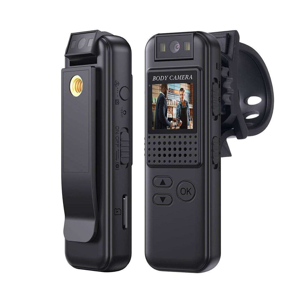 Magnetic Video Recorder 1080P Pen Camera Body Sport Action Cam With 32GB SD Card and Flashlight