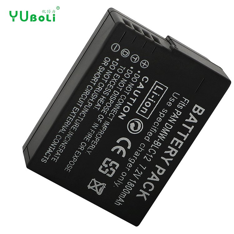 Fully Decoded 1800mAh Camera Battery DMW-BLC12 DMWBLC12 DMW BLC12 For Lumix G85 G6 G7 GH2 FZ200 FZ2500 Digital Batteries