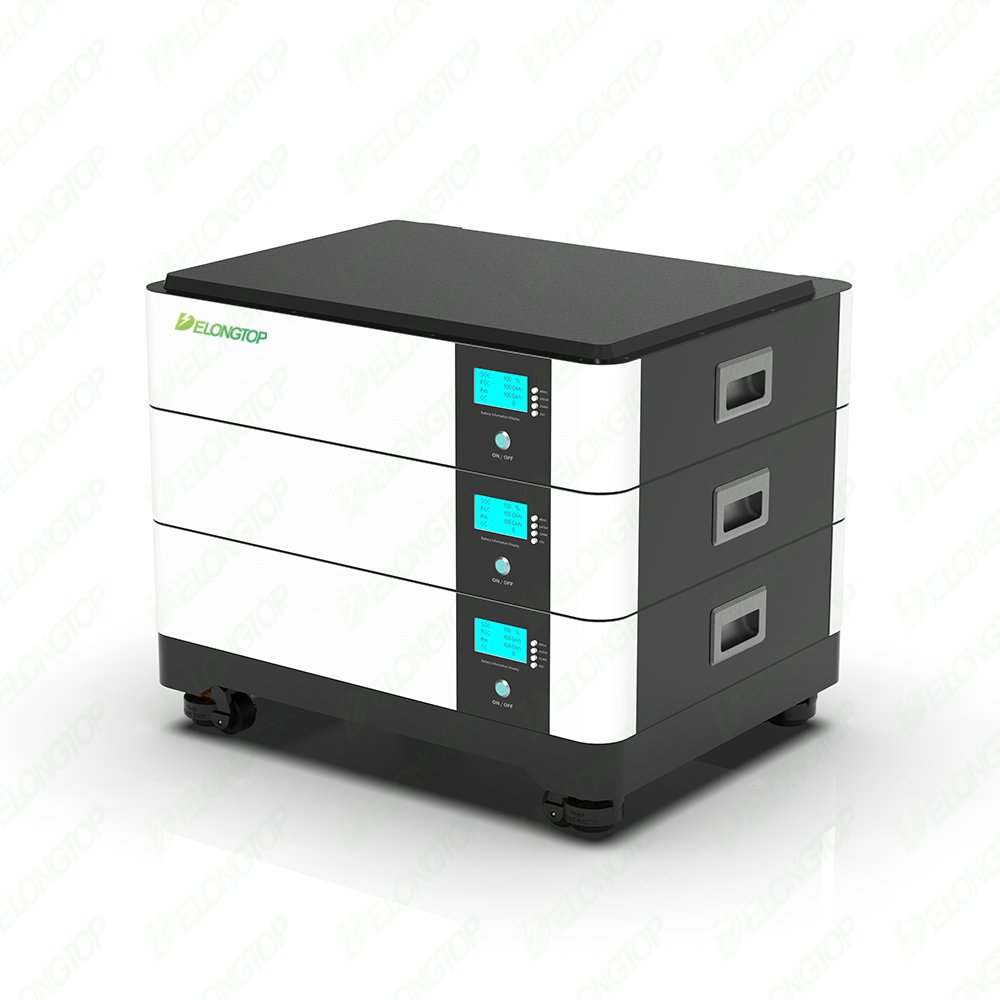 Delong New Design 30KWH Solar Battery 48V 51.2V Energy Storage Lithium Ion LiFePO4 Battery Pack 48V 600AH