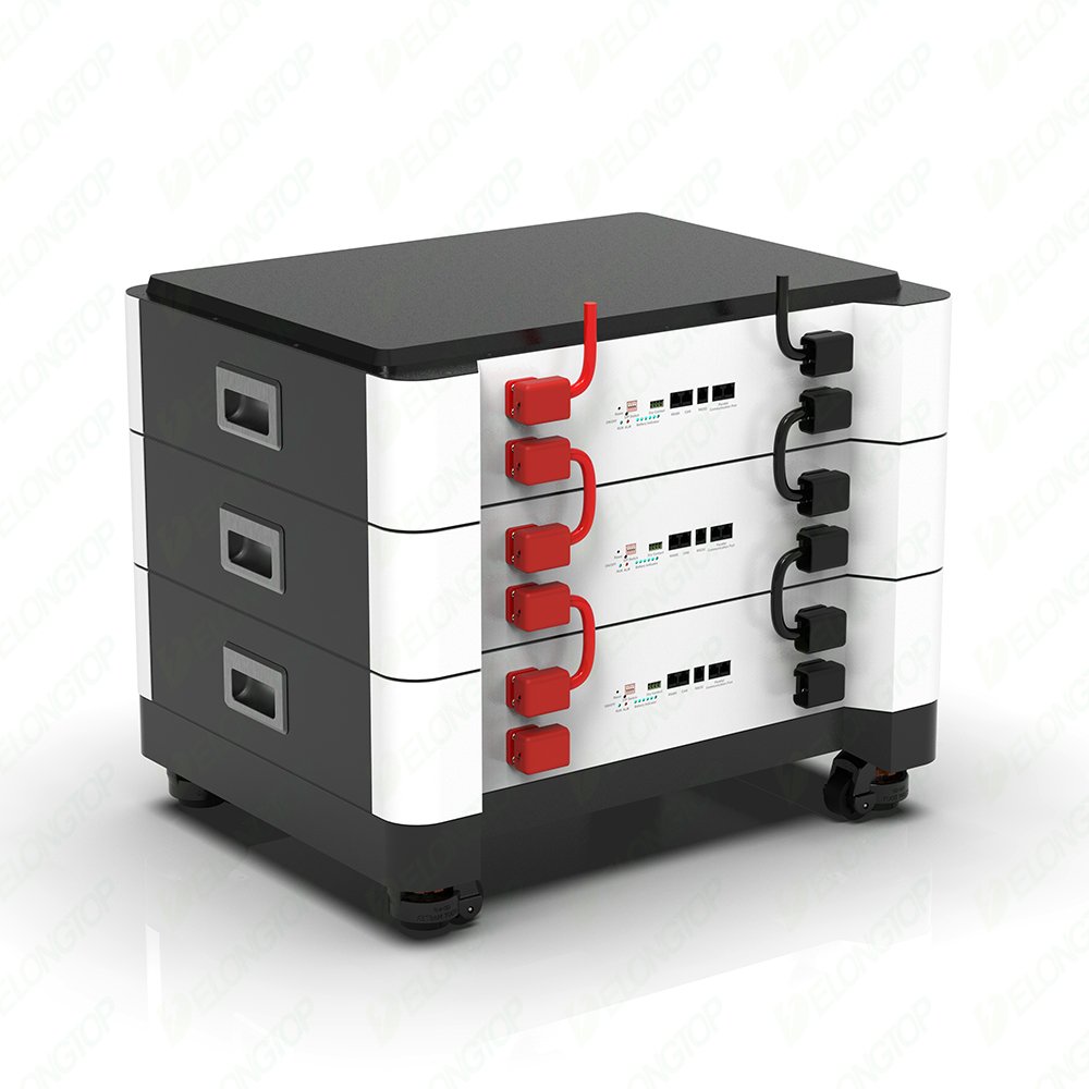 Delong New Design 30KWH Solar Battery 48V 51.2V Energy Storage Lithium Ion LiFePO4 Battery Pack 48V 600AH