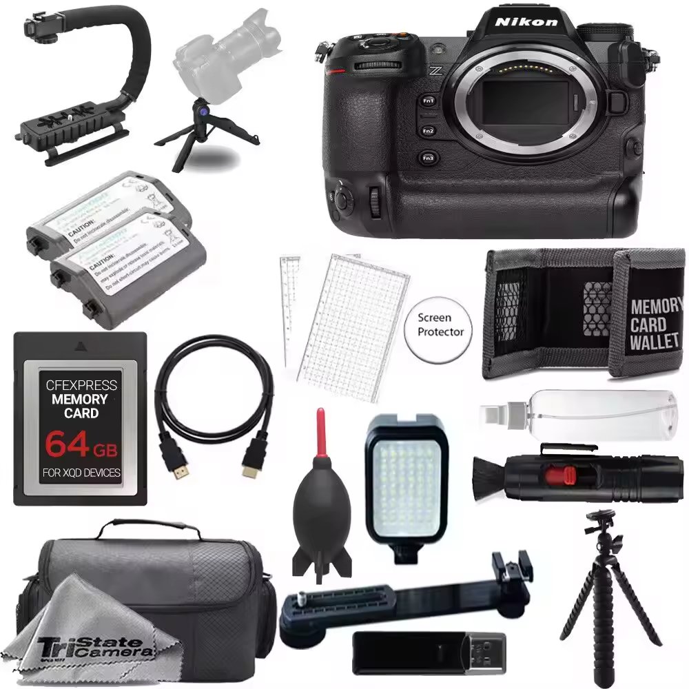 BEST PERFORMANCE Ni kons Z9 Mirrorless Camera with FTZ II Adapter Kit