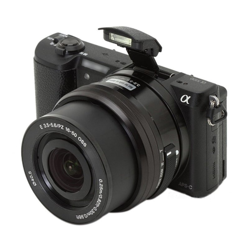 Original second-hand brand A5100 with 16-50 lens 1080p high-definition camera number micro single camera with charger, battery,
