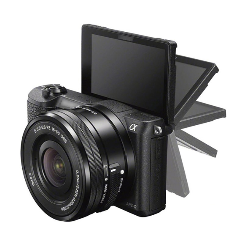 Original second-hand brand A5100 with 16-50 lens 1080p high-definition camera number micro single camera with charger, battery,