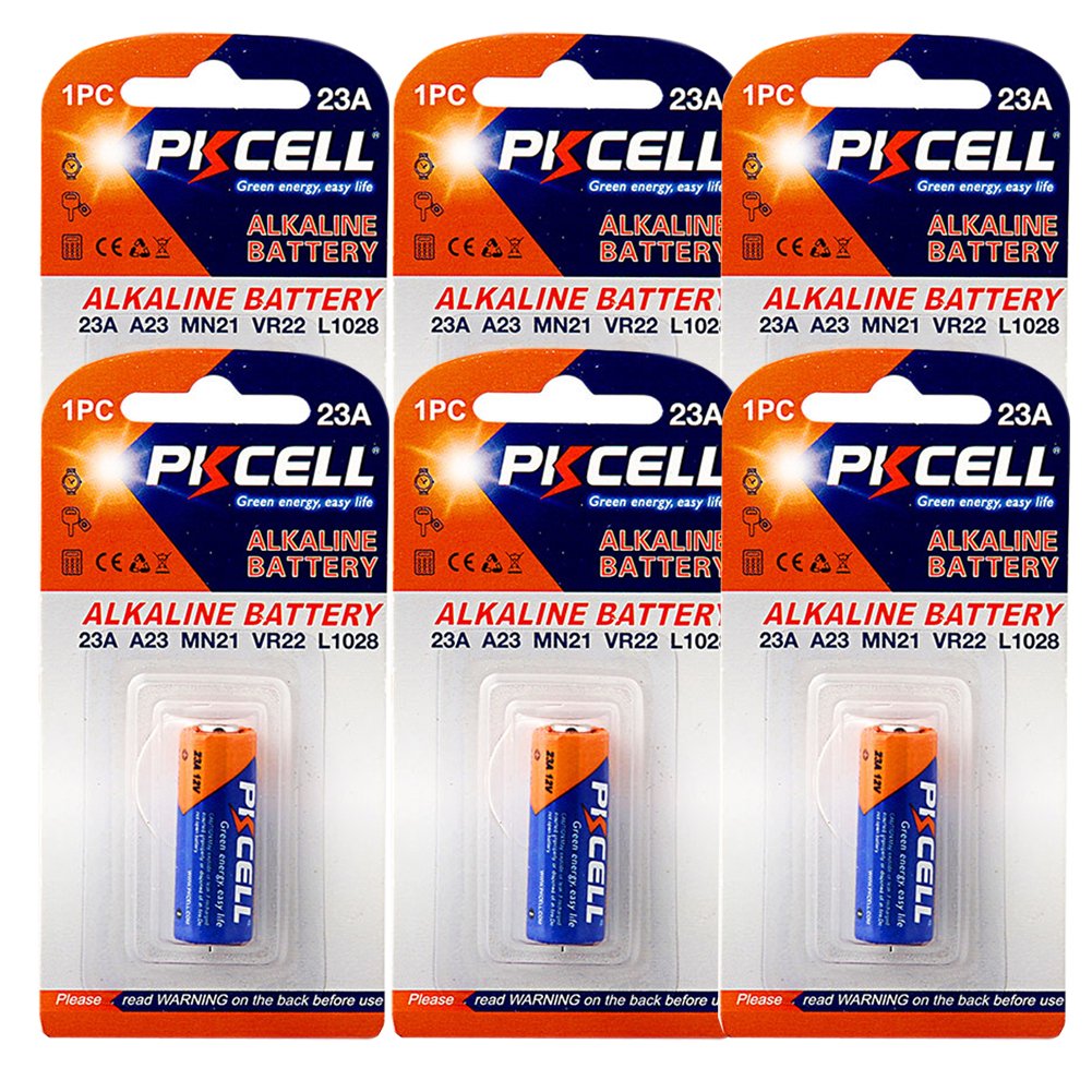PKCELL OEM a23 23a 12v super alkaline batteries for security devices