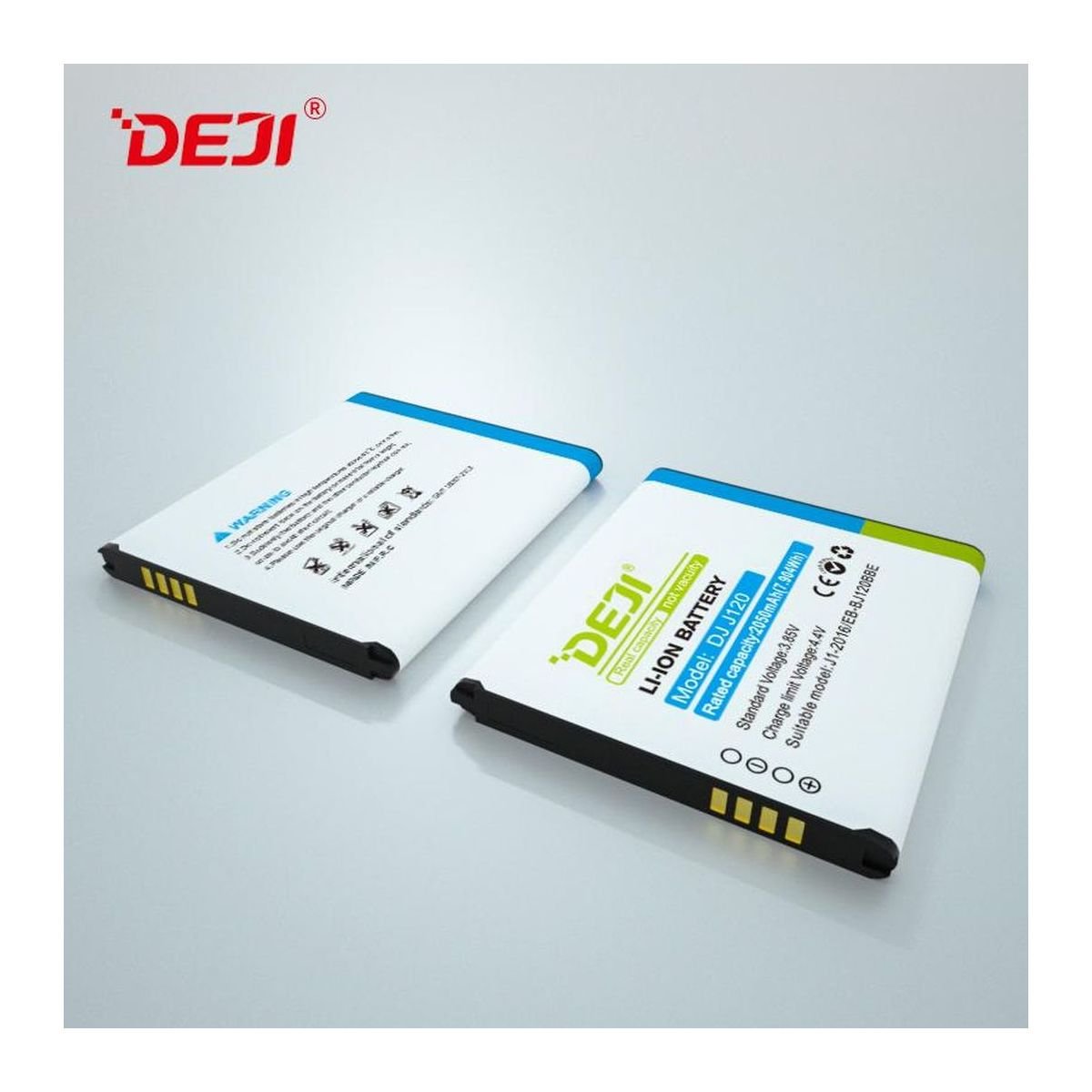 DEJI Factory Phone Digital Batteries For Samsung EB-BJ120ABE J1 2016 J120 Battery Accessories