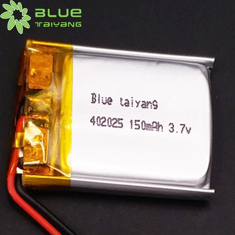 Hot sell small Rechargeable lithium polymer lipo li ion battery 3.7v 150mah 402025 digital product camera
