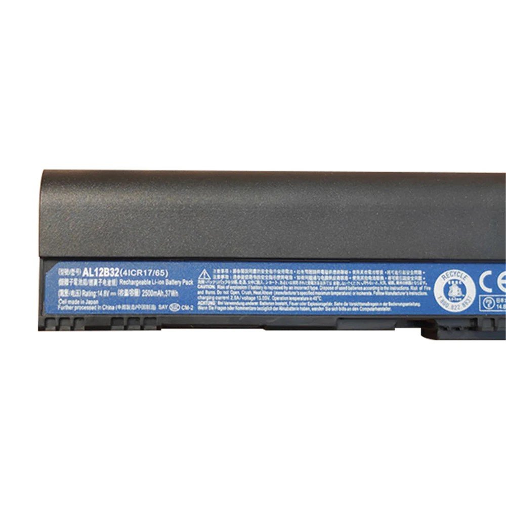 Rechargeable AL12B32 New Laptop Batteries for Acer Aspire One 725 756 V5-171 B113 B113M AL12X32 AL12A31 AL12B31 AL12B32 2500mah