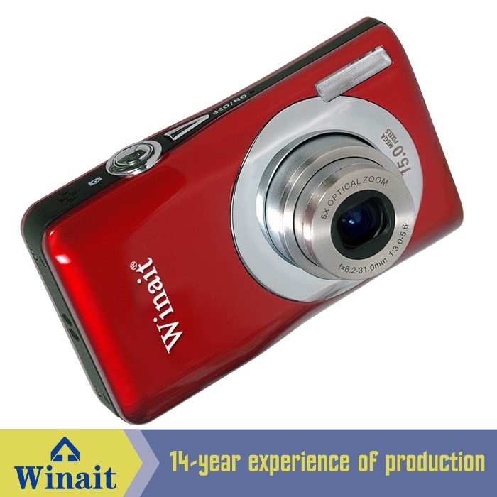 Winait max 15mp digital camera DC-V100 with 2.7'' TFT display,electronic image stabilization