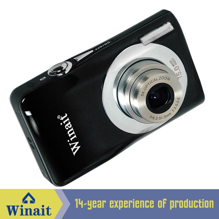 Winait max 15mp digital camera DC-V100 with 2.7'' TFT display,electronic image stabilization