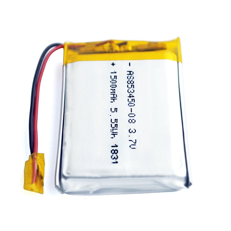 battery factory rechargeable batteries 853450 1500mah lipo 3.7v ion lithium battery with UL1642 CB(17) UN38.3 CE certifications