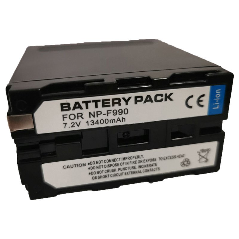 Digital Camera 13400mAh NP-F990 F990 PRO Rechargeable Lithium Battery for SONY 1000C 1500C 2500C Camera LED Video Light Lamp