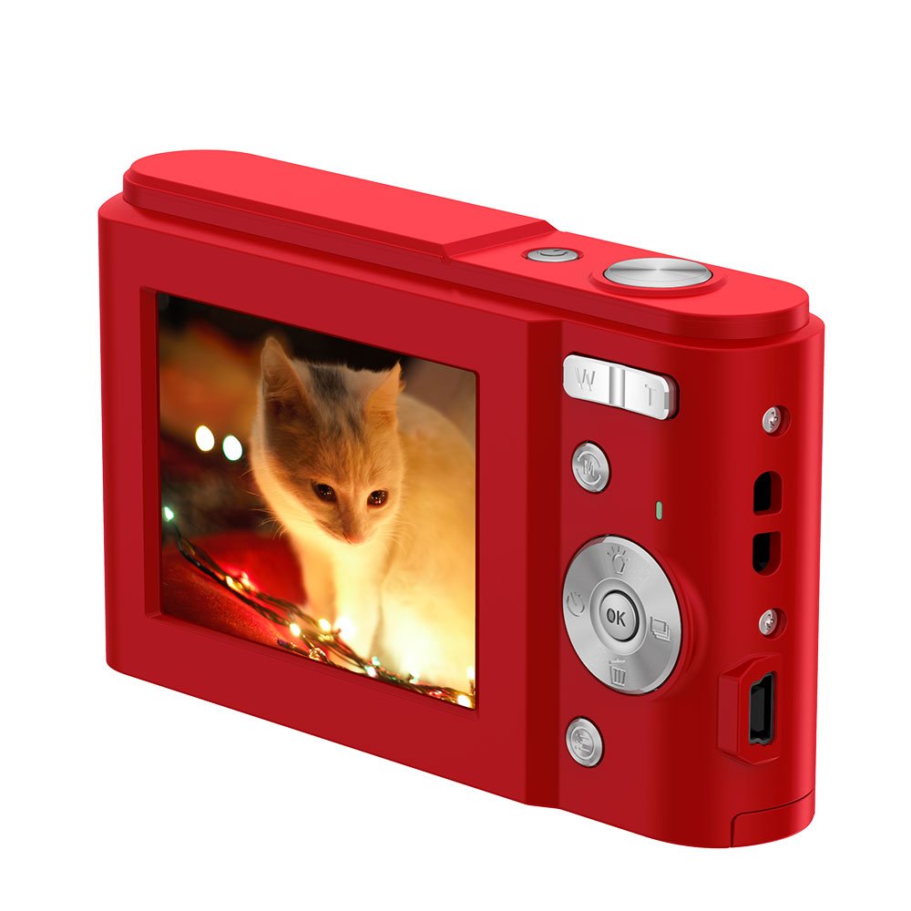 16X Digital Zoom 2.4 Inch Lcd Full Hd 1080p Recording Compact Point Mini Digital Camera Toy Camera Birthday Gift