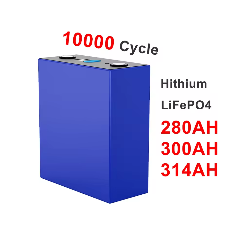 Hithium 280Ah 300Ah 314Ah Prismatic Solar lithium cell lifepo4 battery 320ah 3.2v Rechargeable Energy Storage Battery