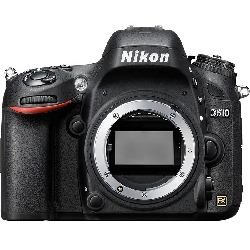 Original second-hand brand D610 with 24-85 lens 1080p HD camera Digital SLR camera with charger, battery and shoulder strap.