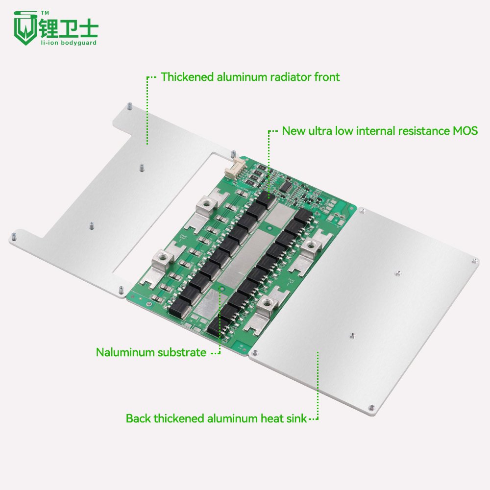 LWS Enargy Storage BMS 4s 100a Lipo Battery Protection Board Battery Management System 4s BMS Lifepo4