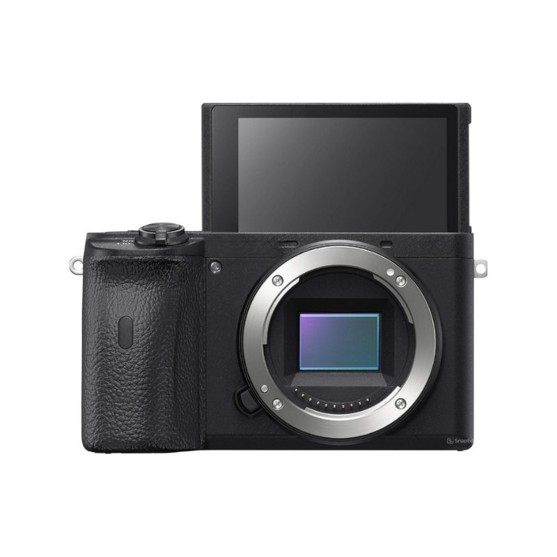 BEST SELLER 6600 APS-C Mirrorless Camera with 0.02s Autofocus, 5-axis Image Stabilisation, 4K HDR, Flip Screen, 24MP Sensor