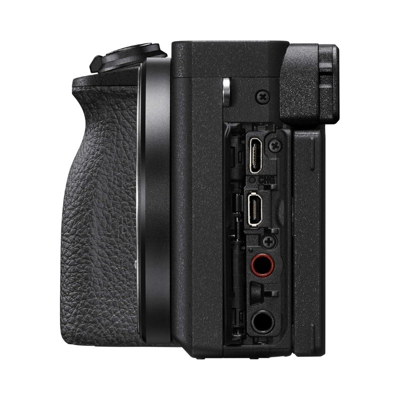 BEST SELLER 6600 APS-C Mirrorless Camera with 0.02s Autofocus, 5-axis Image Stabilisation, 4K HDR, Flip Screen, 24MP Sensor