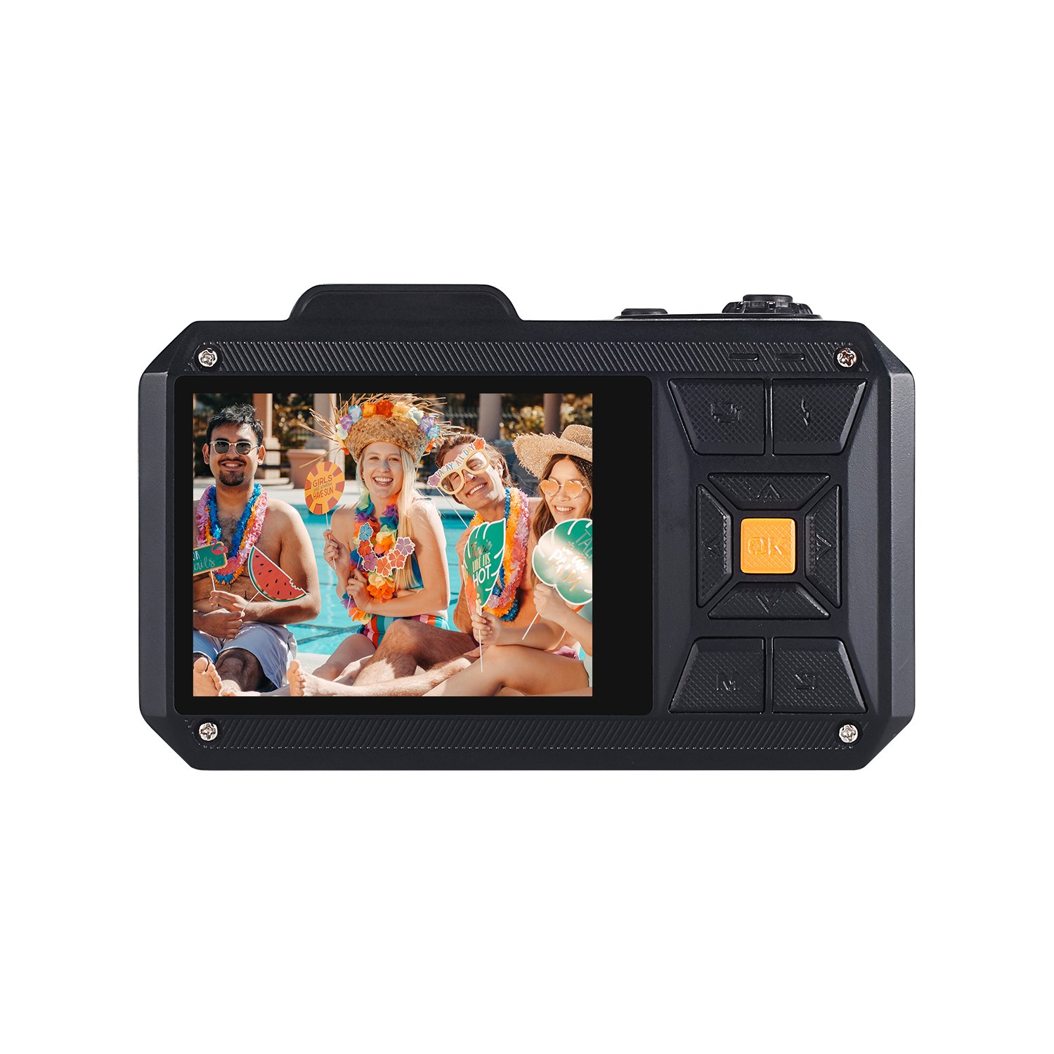 Factory Price Bulit-in Microphone 4K FHD Digital Camera 8X Digital Zoom Camera Pocket Camera for Student