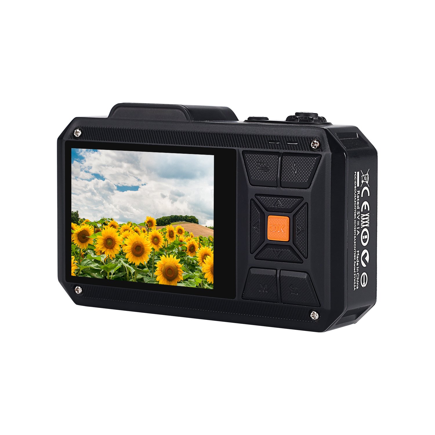 Factory Price Bulit-in Microphone 4K FHD Digital Camera 8X Digital Zoom Camera Pocket Camera for Student