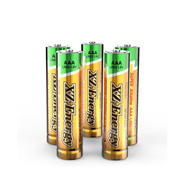XZEnergy LR03 AAA Alkaline Batteries - 1.5V Non-Rechargeable Triple A Batteries for Remotes and Digital Devices
