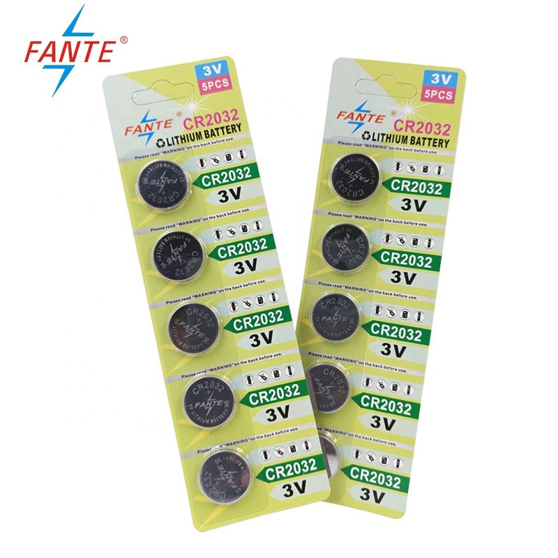 2024 Popular digital batteries OEM ODM Lithium battery cr2032 3v 220mAh button coin cell with wholesale price