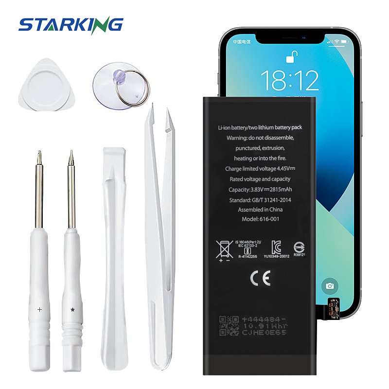 High Capacity Battery Lithium Digital Mobile Phone Batteries For IPhone 11 12 Pro Max 13 14 15