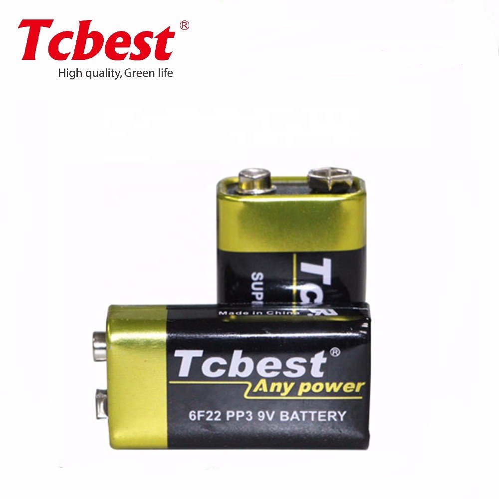 6F22 9v High Power Carbon Zinc battery