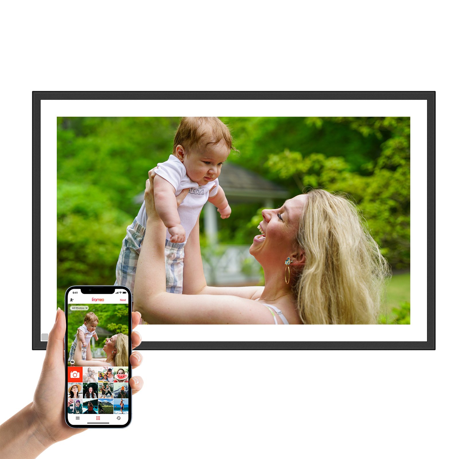 Touch Screen Digital Photo Electronic Pictures Smart Frameo Wifi Digital Picture Frame