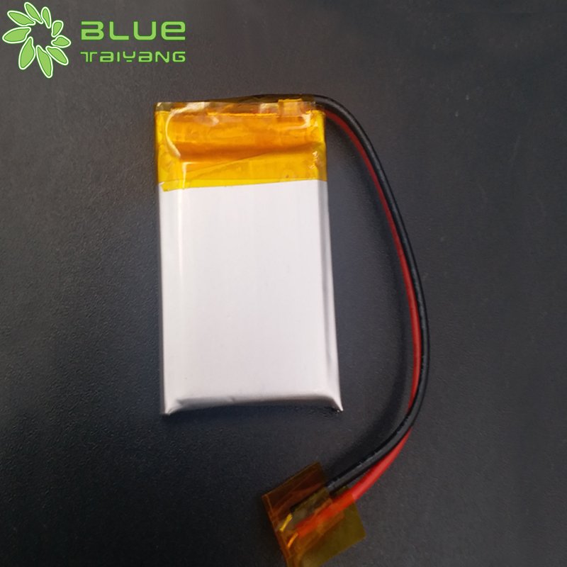Blue Taiyang rechargeable lithium polymer cell 3.7v 400mah battery li ion batterie lp432543
