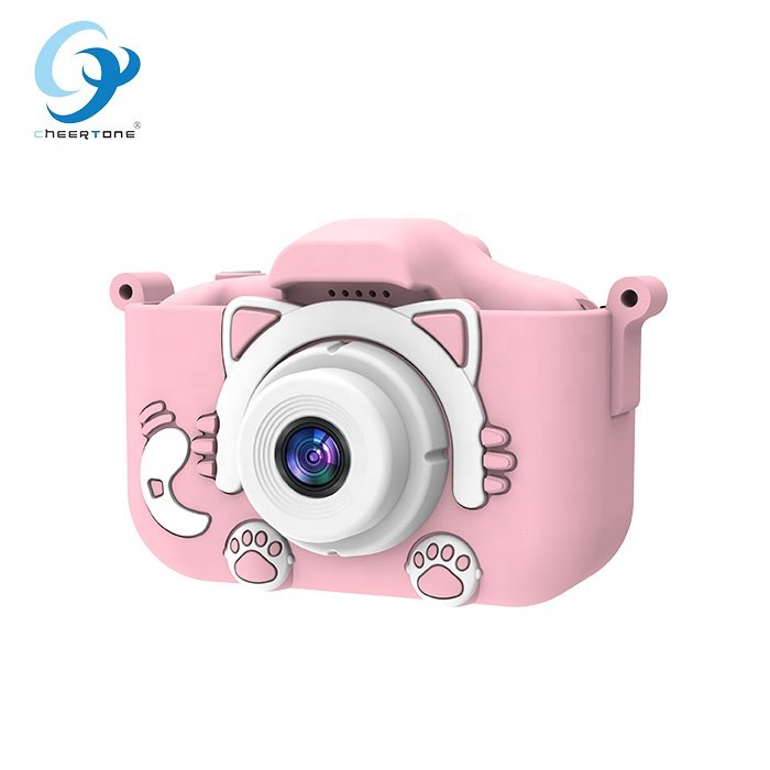 Customized kids toy digital camera with 32gb memory card mini kids digital video camera for kids girls