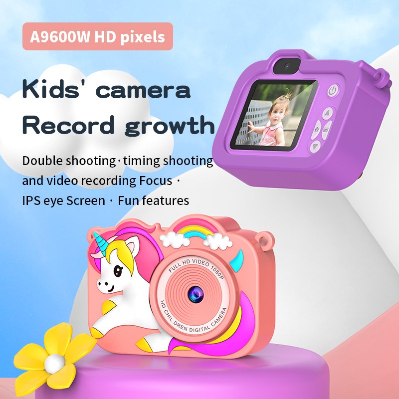 Low price HD1080p 720p Kid Camera Children Selfie Camera Kid Gift smart digital Camera Kids Toy
