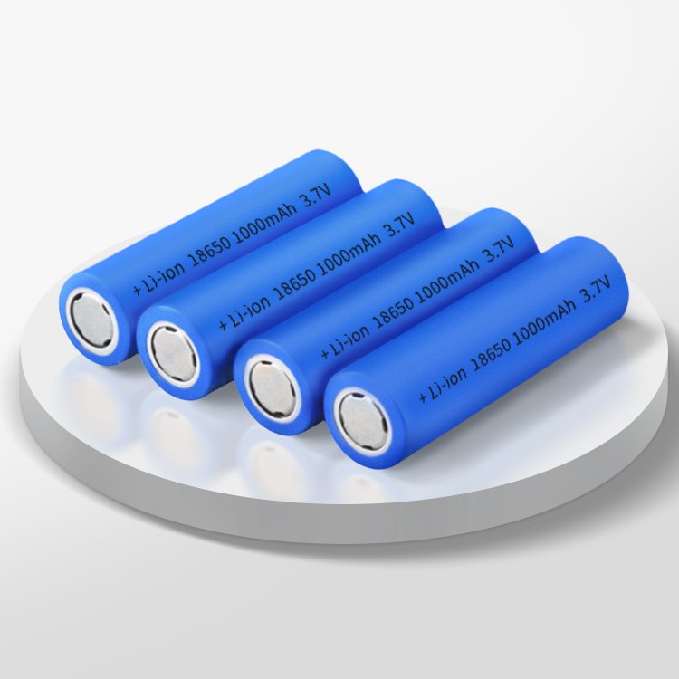 3.7V 1000mAh 18650 Lithium Battery For Digital Products Custom Li-po Battery