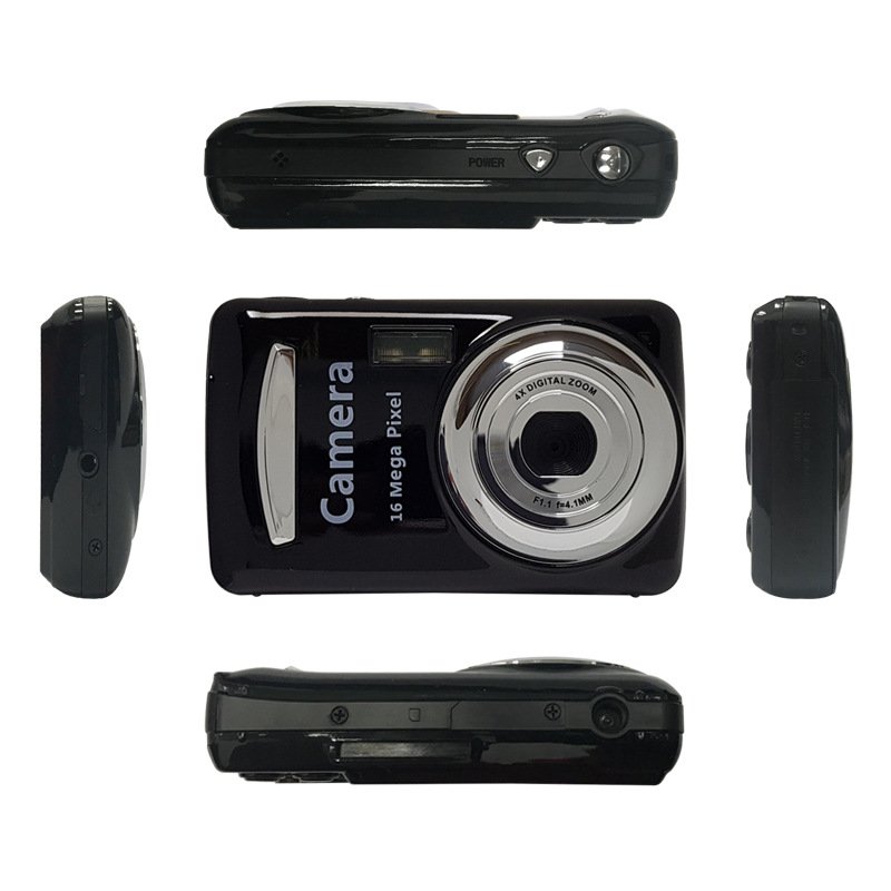 2.4-inch camera 720PDV digital camera card player Home selfie anti-shake dry battery light model