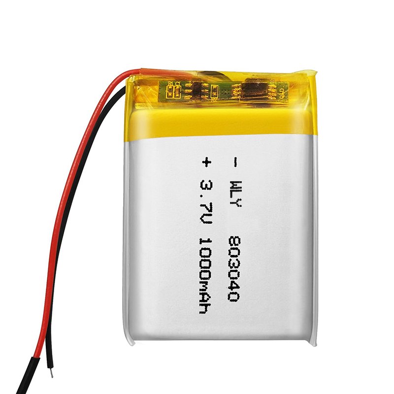 WLY Factory 803040 900mAh Rechargeable lithium ion battery for digital beauty machine equipment Toy Speaker