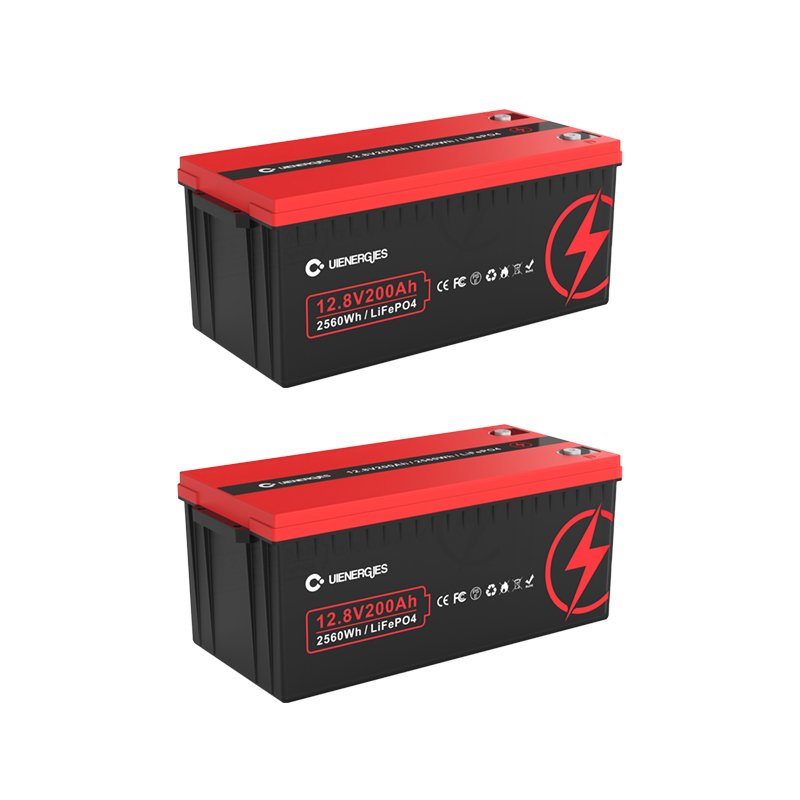 UIENERGIES Wholesale Lithium Ion Battery Lifepo4 Battery 12V 100Ah 200Ah 300Ah Deep Cycles Rechargeable Solar Battery